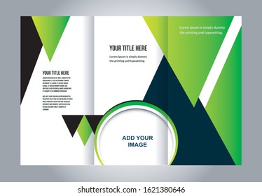 Brochure design, brochure template, creative tri-fold, trend brochure