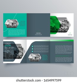 Brochure design, brochure template, creative tri-fold, trend brochure