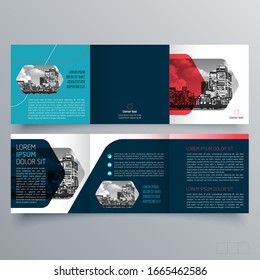 Brochure design, brochure template, creative tri-fold, trend brochure