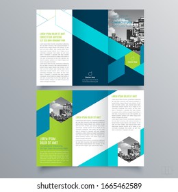 Brochure design, brochure template, creative tri-fold, trend brochure