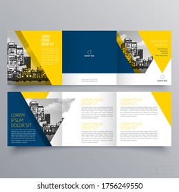 Brochure design, brochure template, creative tri-fold, trend brochure