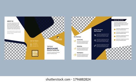Broschüren-Design, Broschüre, Kreativ-Tribüne, Trendbroschüre