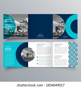 Brochure design, brochure template, creative tri-fold, trend brochure