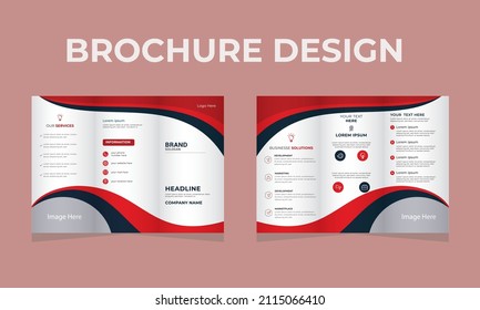 Broschüre Design Broschüre Vorlage kreative Trendbroschüre Business Broschüre Flyer