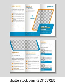 Brochure design, brochure template, creative tri-fold, trend brochure, Tri fold brochure design, abstract tri-fold presentation layout templates a4 size