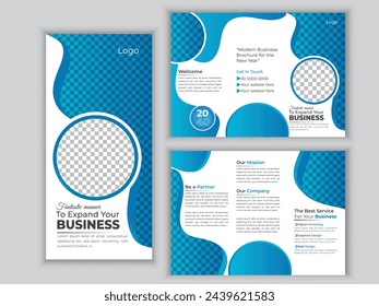 Brochure design, brochure template, creative tri-fold, trend brochure