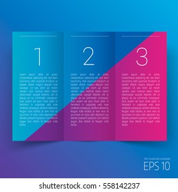 Brochure design, brochure template, creative tri-fold, trend brochure
