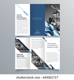 Brochure design, brochure template, creative tri-fold, trend brochure