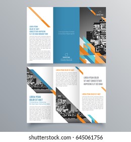 Brochure design, brochure template, creative tri-fold, trend brochure