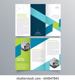 Brochure design, brochure template, creative tri-fold, trend brochure