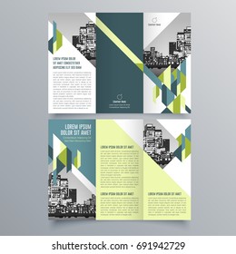 Brochure design, brochure template, creative tri-fold, trend brochure