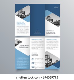 Brochure design, brochure template, creative tri-fold, trend brochure