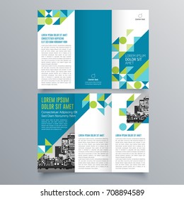Brochure design, brochure template, creative tri-fold, trend brochure