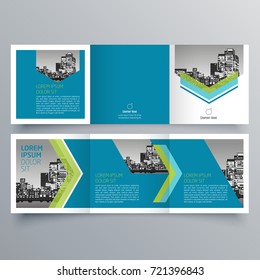 Brochure design, brochure template, creative tri-fold, trend brochure