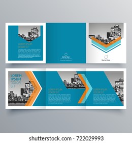 Brochure design, brochure template, creative tri-fold, trend brochure