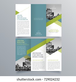 Brochure design, brochure template, creative tri-fold, trend brochure