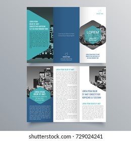 Brochure design, brochure template, creative tri-fold, trend brochure