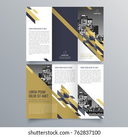 Brochure design, brochure template, creative tri-fold, trend brochure
