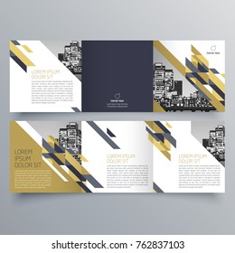 Brochure design, brochure template, creative tri-fold, trend brochure
