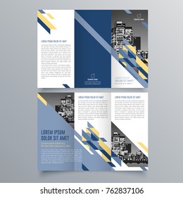 Brochure design, brochure template, creative tri-fold, trend brochure
