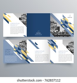 Brochure design, brochure template, creative tri-fold, trend brochure
