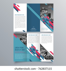 Brochure design, brochure template, creative tri-fold, trend brochure
