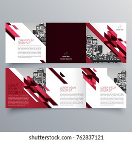 Brochure design, brochure template, creative tri-fold, trend brochure
