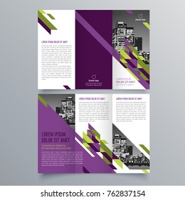 Brochure design, brochure template, creative tri-fold, trend brochure
