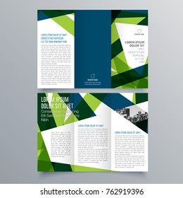 Brochure design, brochure template, creative tri-fold, trend brochure