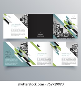 Brochure design, brochure template, creative tri-fold, trend brochure
