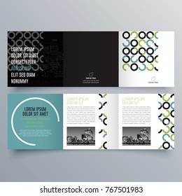 Brochure design, brochure template, creative tri-fold, trend brochure
