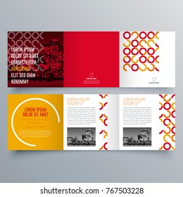 Brochure design, brochure template, creative tri-fold, trend brochure
