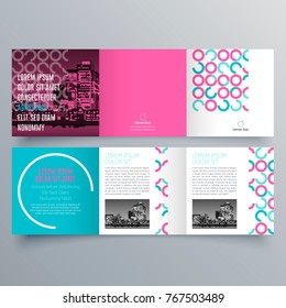 Brochure design, brochure template, creative tri-fold, trend brochure
