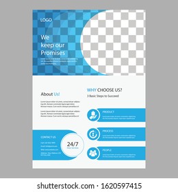 Brochure design template flyer set, abstract business flyer size A4 template, creative cover, trend brochure set