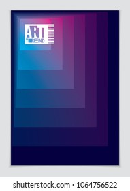 Brochure Design Template minimal design. Modern Geometric Abstract vector background. Striped line textured geometric illustration. 