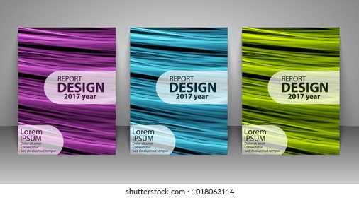 Brochure design template. Report, flyer, business layout, presentation template A4 size. Vector illustration.