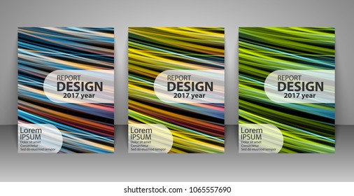 Brochure design template. Report, flyer, business layout, presentation template A4 size. Vector illustration.