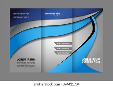 brochure design template tech
