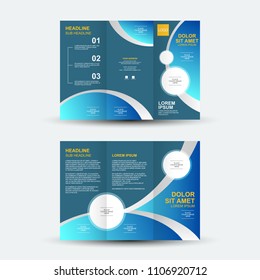 Brochure design, brochure template, trend brochure