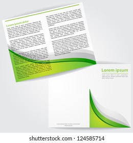 Brochure Design Template Vector