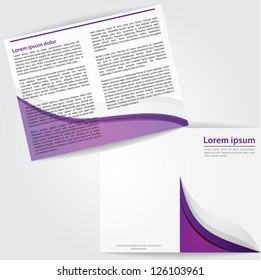 Brochure Design Template Vector