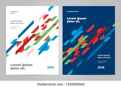 Brochure design template vector. Abstract square cover book portfolio presentation. Flyers report business magazine and minimal poster.