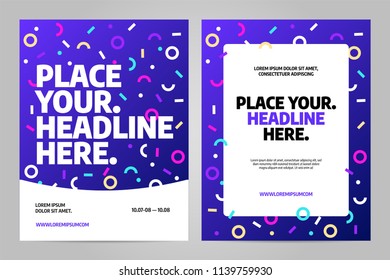 Brochure design template vector. Abstract square cover book portfolio presentation. Flyers report business magazine and minimal poster.