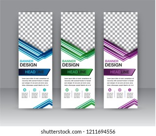 Brochure design template vector. Abstract cover book blue portfolio minimal presentation poster. City concept in A4 layout. flyers report business magazine. banner