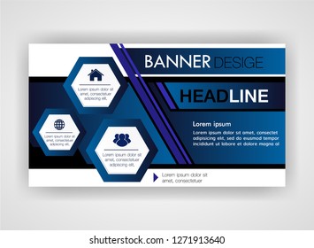Brochure design template vector. Abstract cover book blue portfolio minimal presentation poster. concept in A4 layout. flyers report business magazine. banner text box