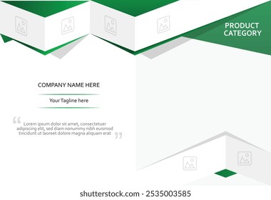 Brochure Design Template Vector Background.
