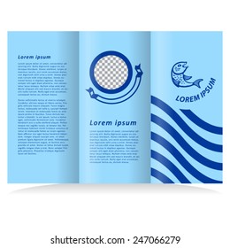 brochure design template vector fisher