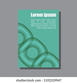 Brochure design template vector. Flyer. Leaflet cover presentation.
