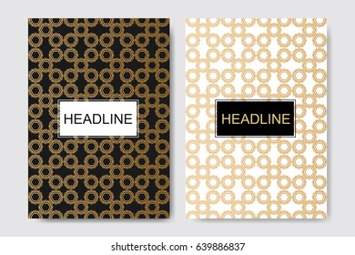 Brochure design template. Vector flyer layout. Pattern for magazine, leaflet, cover, poster design. Vector illustration.