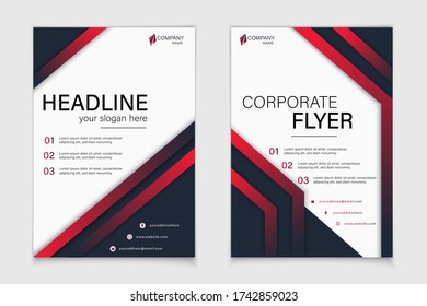 Brochure design template vector. Flyers report business infographic magazine poster. Abstract circle and city. Green presentation portfolio. Minimal cover book in a4 size layout.